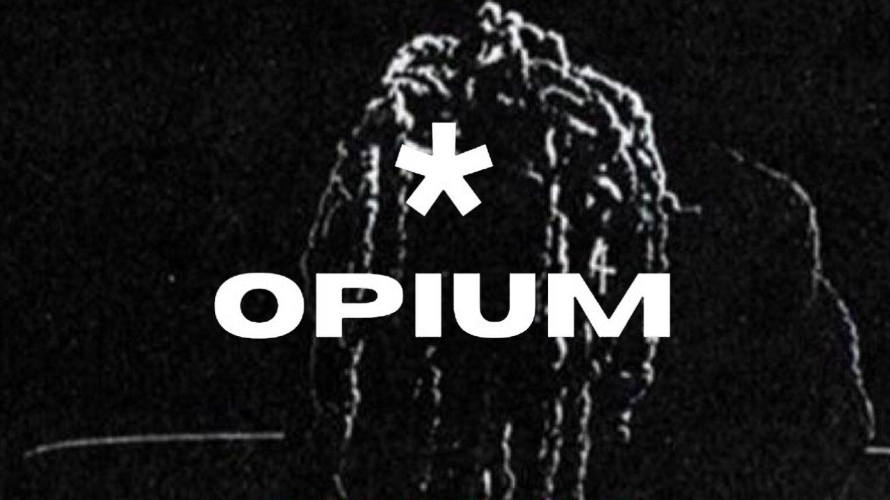 project G/R キャップ　デスロゴ　opium Playboi Carti teases a cobranded Opium x Under Armour skull cap in